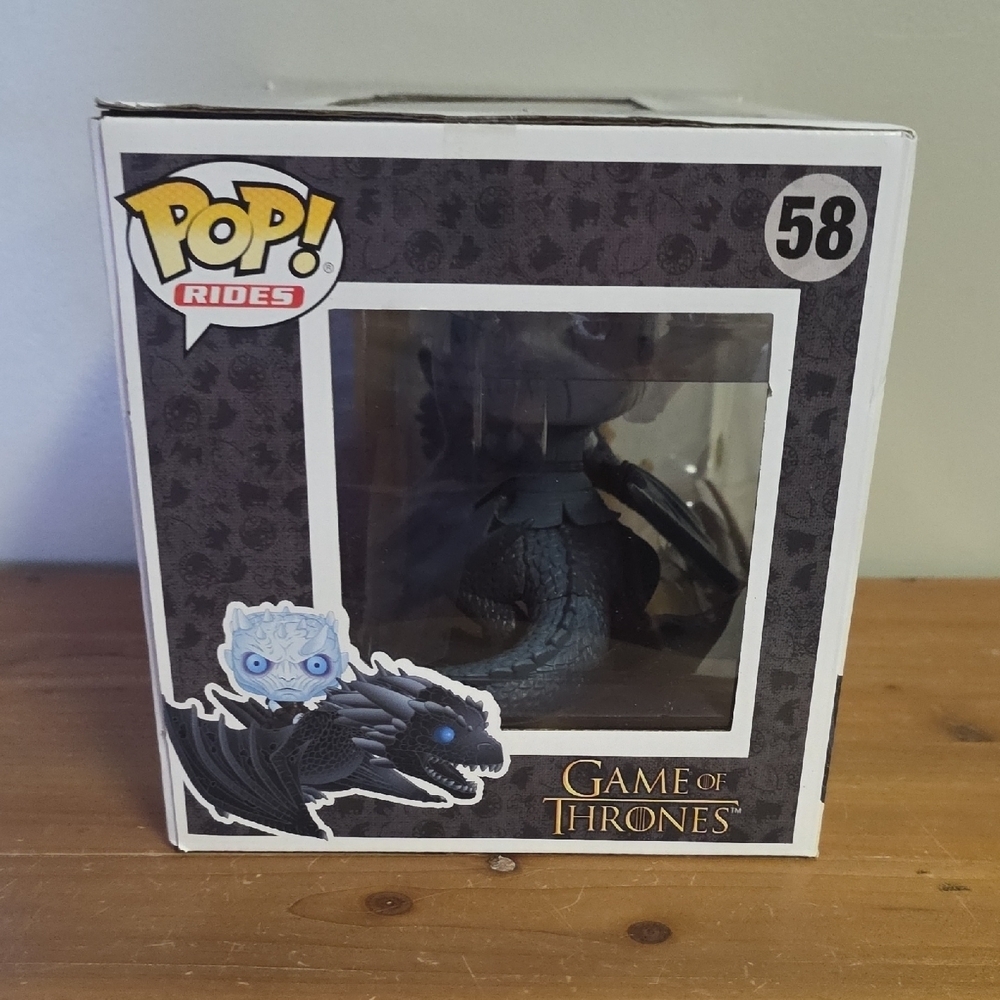 Funko Pop! Rides Night King & Icy Viserion Figure - Picture 4 of 6